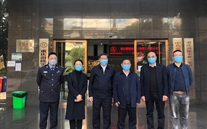 大渡口区刘正光副区长到88858cc永利官网集团检查复工情形