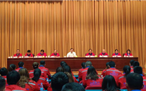 谆谆教育 余音绕梁—张龙义董事长莅临正定公司指导侧记