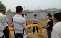 集团公司燃气工程质量清静检查团来金乡公司检查指导事情