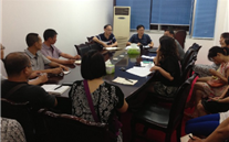 铜梁公司召开关于“党的群众蹊径”学习会