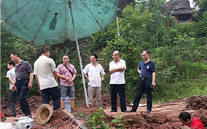 集团公司向导视察铜梁公司长输管线建设