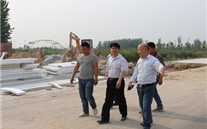 集团公司向导雷周民到金乡公司视察指导事情