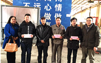 慰问到岗位 温暖在心中--滤油机公司开展“送温暖”运动