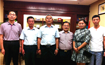 清华大学教授张方月一行来88858cc永利官网集团考察调研