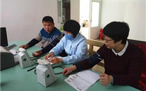 组织职工体检 关爱职工康健 汶上公司组织全体员工举行康健体检运动