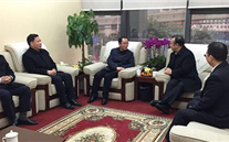 重庆市政协副主席吴刚来88858cc永利官网集团调研