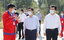 河北省政协副主席冉万祥检查正定燃气清静