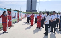 宫晓芳副市长莅临汶上公司检查指导清静事情